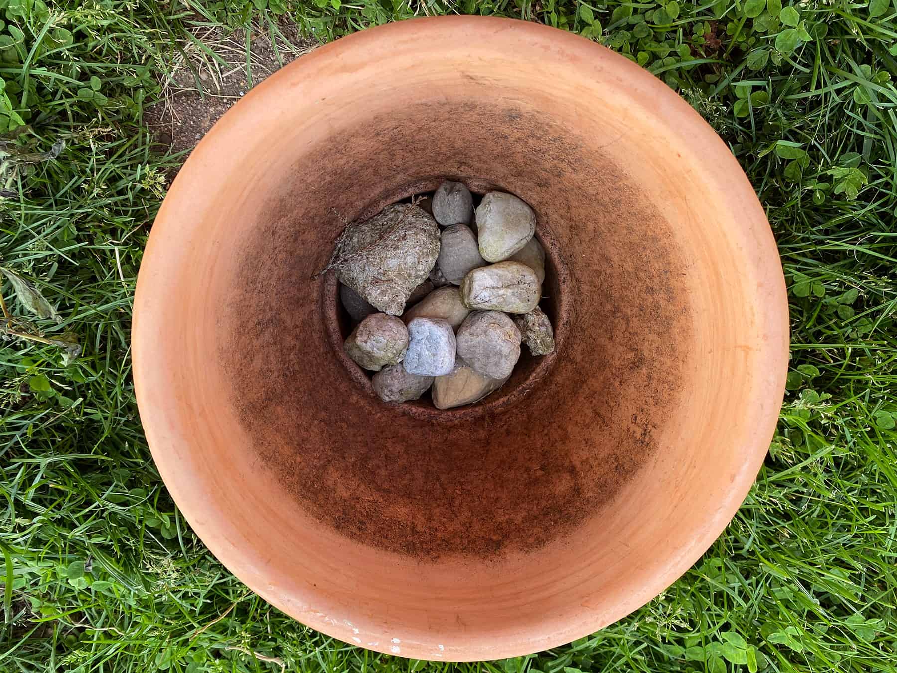 Under no circumstances Add Stones to the Backside of Your Flower Pots * Massive Weblog of Gardening